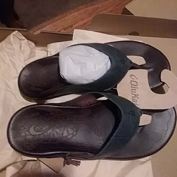 Olukai men's leather sandals - Picture 2 of 3
